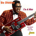 the album cover for Bo Diddley - I'm A Man: Singles 1955-59 [Import]