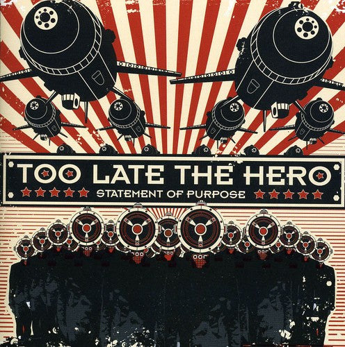 the album cover for Too Late The Hero - Come Down With Me