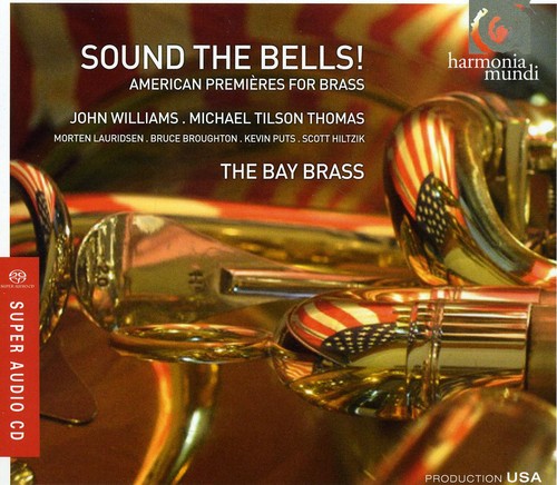 the album cover for Bay Brass - Sound the Bells: Works for Brass Ensemble