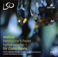 the album cover for Peter Coleman-Wright - Belshazzars Feast Symphony 1