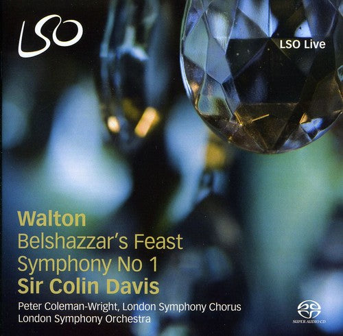 the album cover for Peter Coleman-Wright - Belshazzars Feast Symphony 1