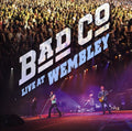 the album cover for Bad Company - Live at Wembley