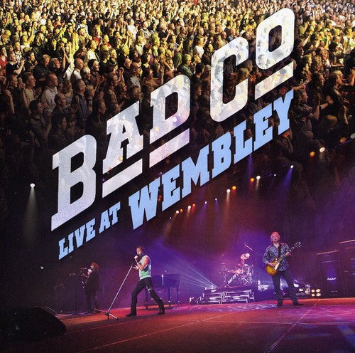 the album cover for Bad Company - Live at Wembley