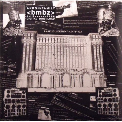 the album cover for Akron Family - BMBZ