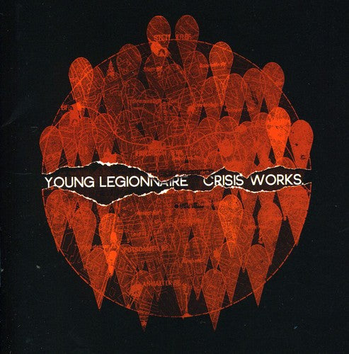 the album cover for Young Legionnaire - Crisis Works