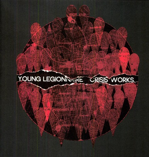 the album cover for Young Legionnaire - Crisis Works
