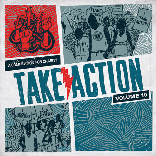 the album cover for Take Action! - Take Action, Vol. 10