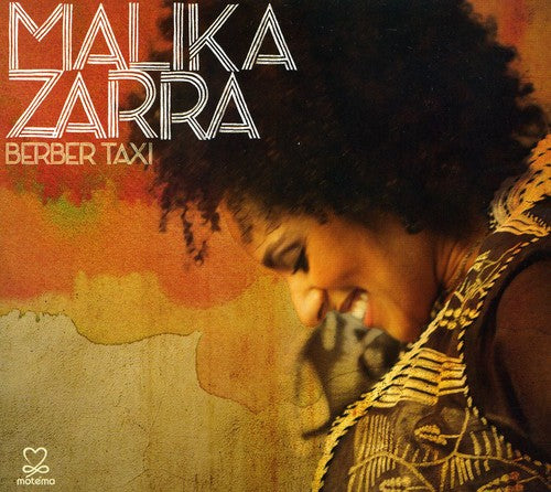 the album cover for 'Malika Zarra - Berber Taxi