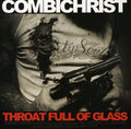 the album cover for Combichrist - Throat Full of Glass