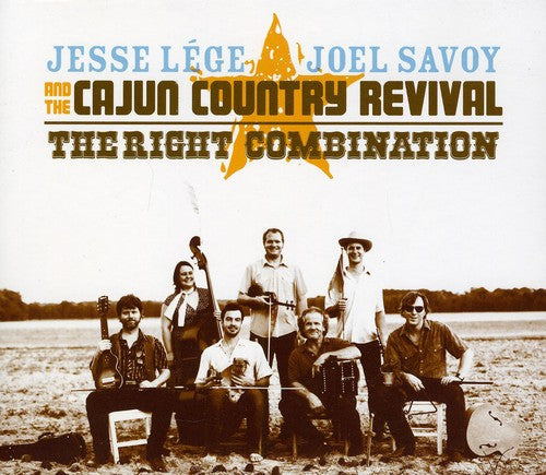 the album cover for Jesse Lege Joel Savoy & Cajun Country - The Right Combination