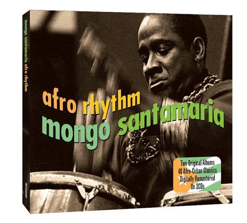 the album cover for Mongo Santamaria - Afro Rhythm [Import]