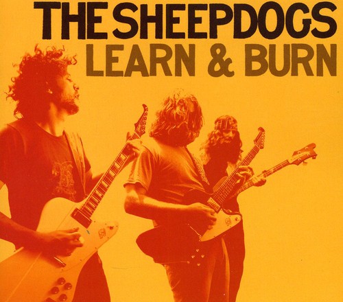 the album cover for Sheepdogs - Learn & Burn