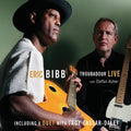 the album cover for Eric Bibb - Troubadour Live!