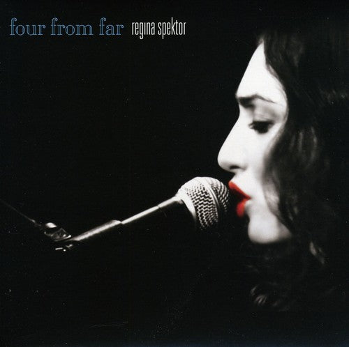 the album cover for Regina Spektor - Four From Far [Powder Blue Vinyl] [Indie Retail Only]