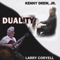 the album cover for Larry Coryell - Duality