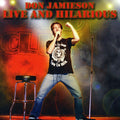 the album cover for Don Jamieson - Live and Hilarious