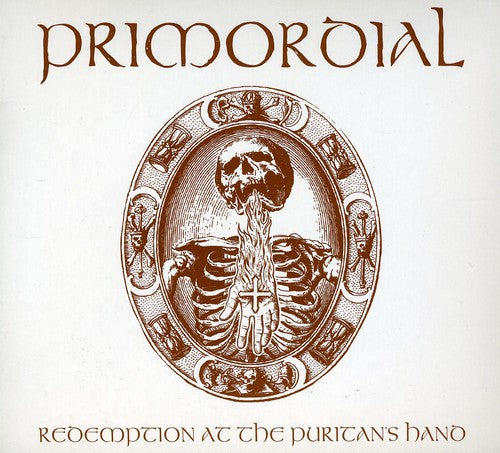 the album cover for Primordial - Redemption at the Puritans Hand