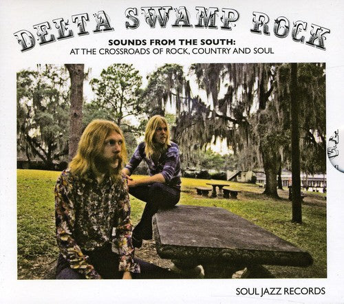 the album cover for Delta Swamp RockSounds From The South - Delta Swamp Rock: At The Crossroads