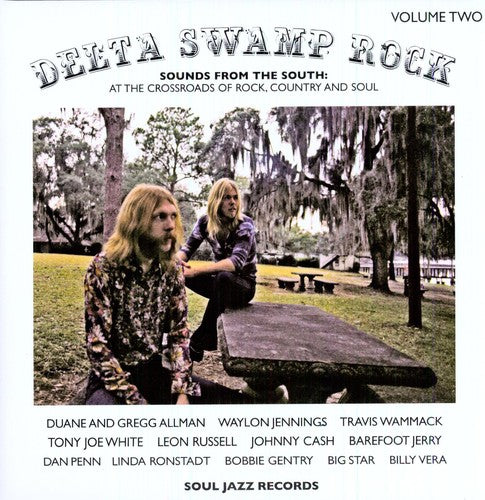 the album cover for Delta Swamp RockSounds From The South - Delta Swamp Rock Vol. 2: Sounds From The South At The Crossroads Of