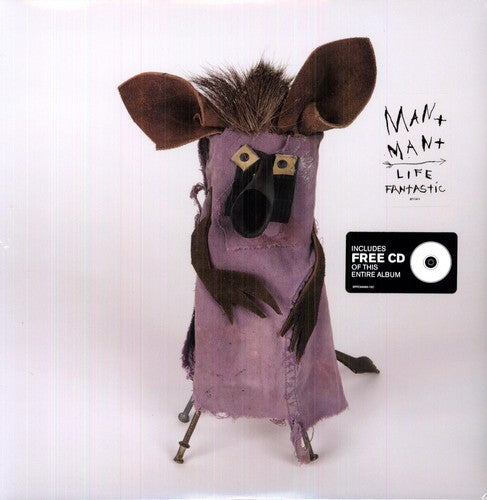 the album cover for Man Man - Life Fantastic