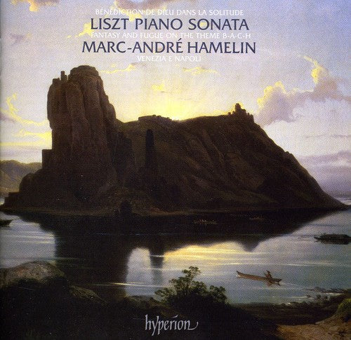 the album cover for F. LISZT - Piano Sonata in B minor