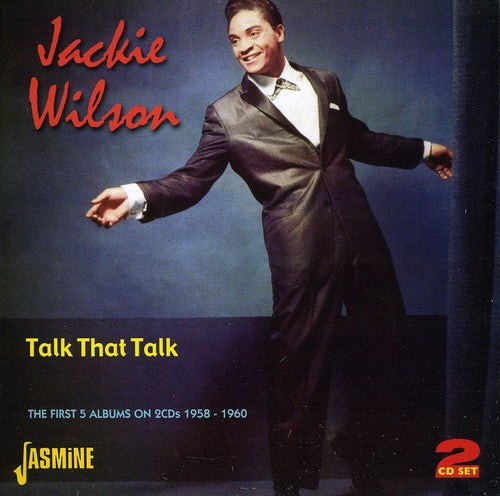 the album cover for Jackie Wilson - Talk That Talk: First Five Albums [Import]