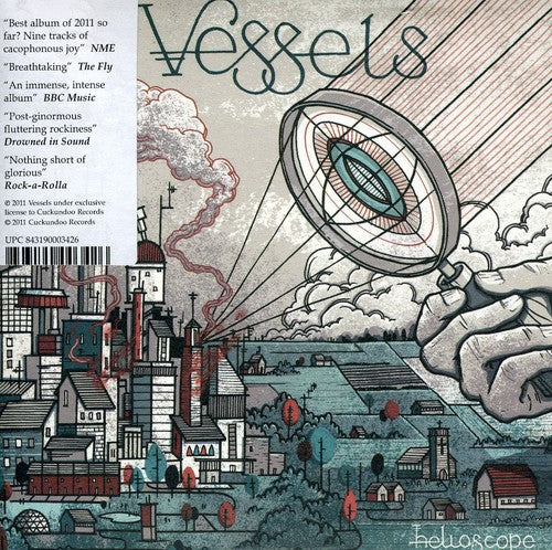 the album cover for Vessels - Helioscope