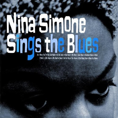 the album cover for Nina Simone - Sings the Blues