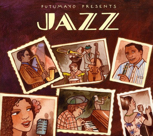 the album cover for Putumayo Presents - Jazz