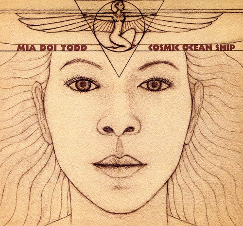 the album cover for Mia Doi Todd - Cosmic Ocean Ship
