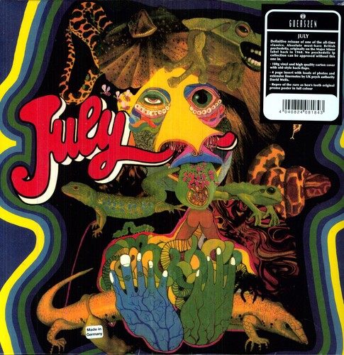 the album cover for July - July