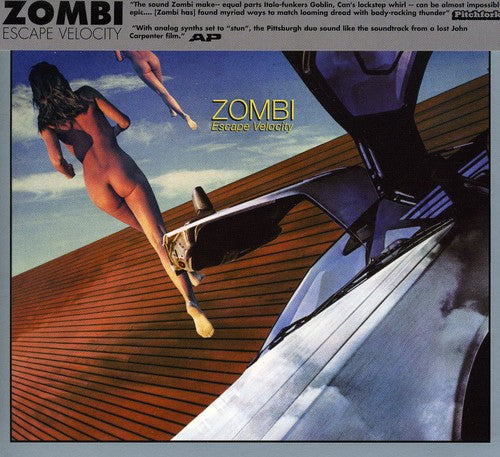 the album cover for Zombi - Escape Velocity
