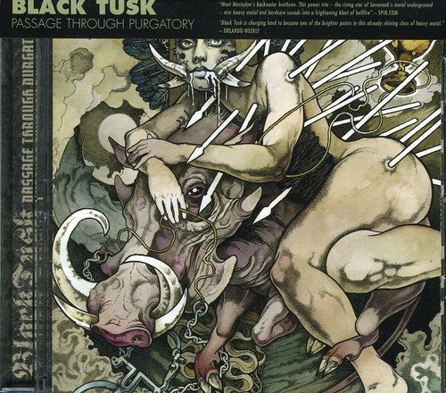 the album cover for Black Tusk - Passage Through Purgatory