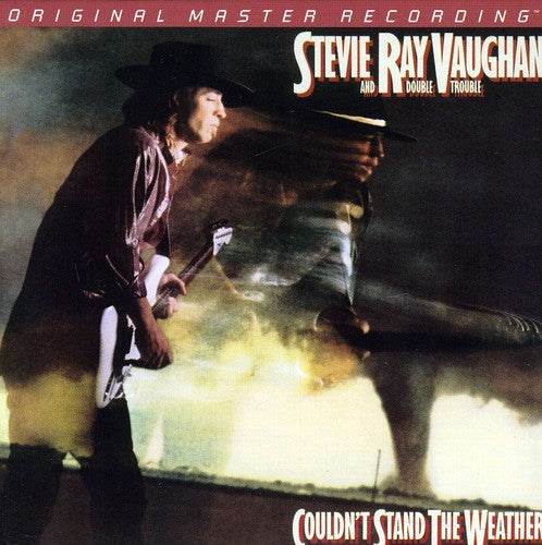 the album cover for Stevie Ray Vaughan - Couldnt Stand The Weather