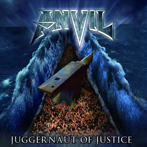 the album cover for Anvil - Juggernaut of Justice