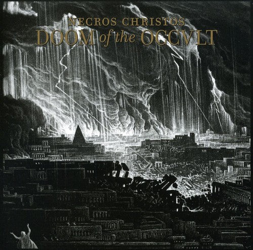 the album cover for Necros Christos - Doom Of The Occult