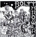 the album cover for Bolt Thrower - In Battle There Is No Law
