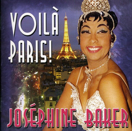 the album cover for Josephine Baker - Voila Paris