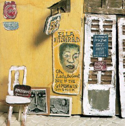 the album cover for Ella Fitzgerald - Oh Lady Be Good: Best of Gershwin Songbook