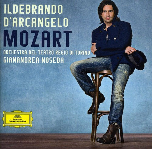 the album cover for Ildebrando d'Arcangelo - Mozart