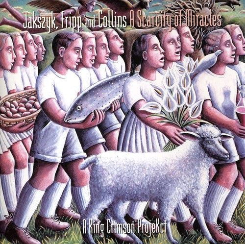 the album cover for King Crimson Projekct - A Scarcity Of Miracles
