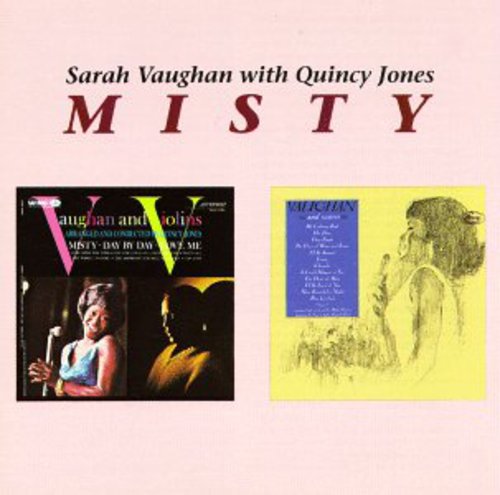 the album cover for Sarah Vaughan - Misty