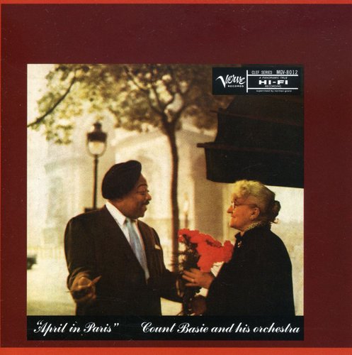 the album cover for Count Basie - April In Paris (+ 6 Bonus Tracks)