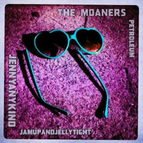 the album cover for Moaners/Jennyanykind - Split