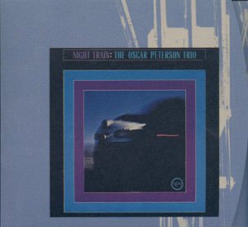 the album cover for The Oscar Peterson Trio - Night Train