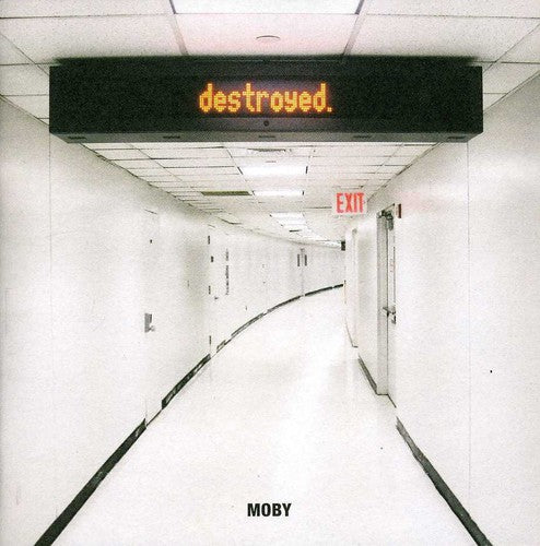 the album cover for Moby - Destroyed