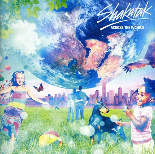 the album cover for Shakatak - Across the World