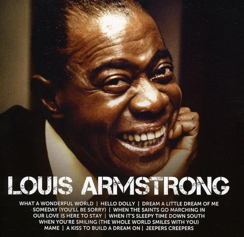 the album cover for Louis Armstrong - Icon
