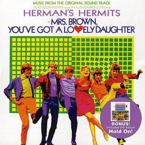 the album cover for Hermans Hermits - Mrs. Brown You've Got Lovely Daughter/Hold ON