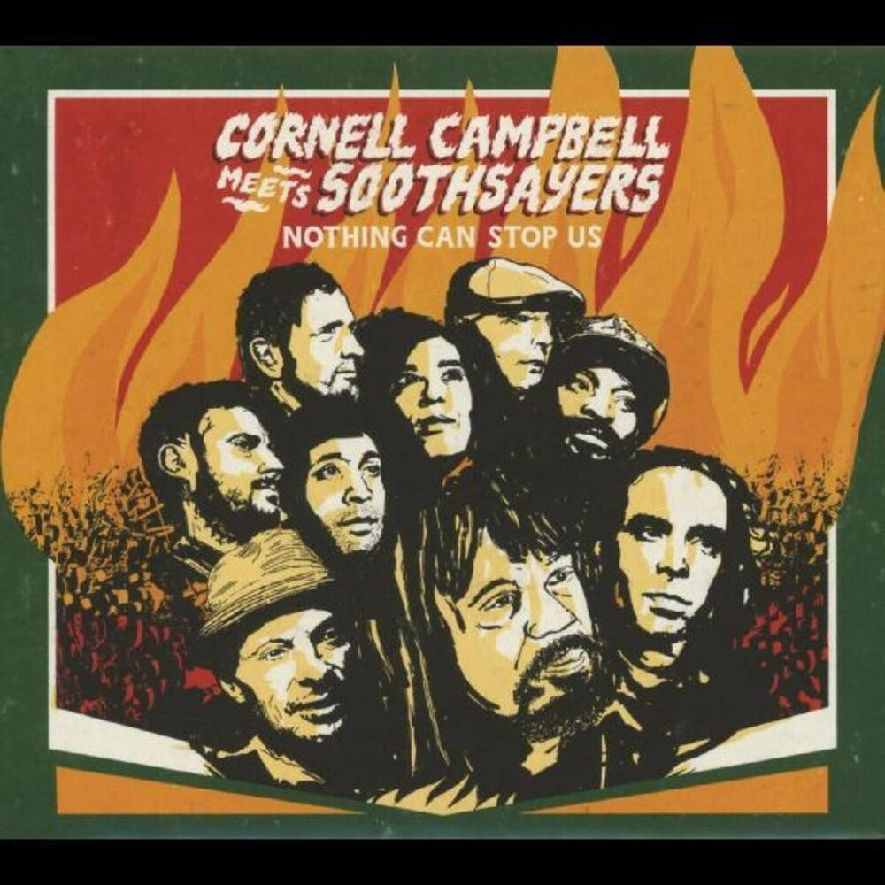the album cover for Cornell Campbell Meets Soothsayers - Nothing Can Stop Us